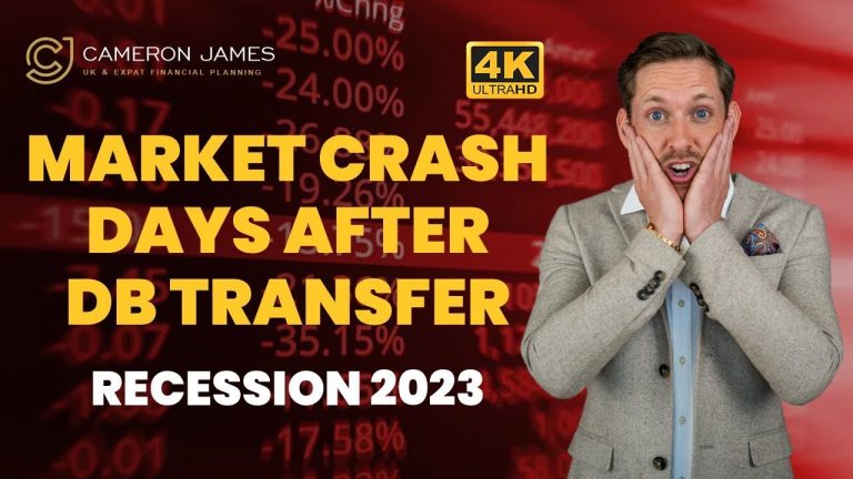 Markets Crashed After Transferring My DB Pension! Recession 2022 2023