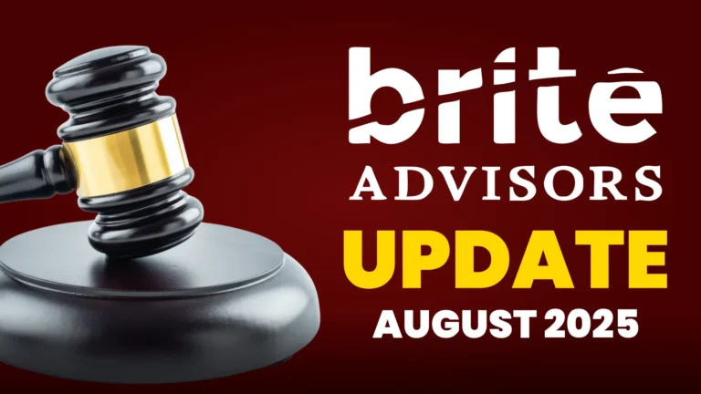 Brite advisors upate august 2025