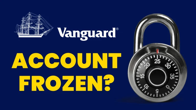 Vanguard Account Frozen?